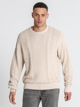sweats / Camel Cable Knit Sweater