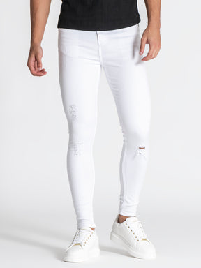 jeans / White Core Destroyed Jeans