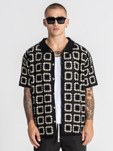 shirts / Black Nature Knit Shirt