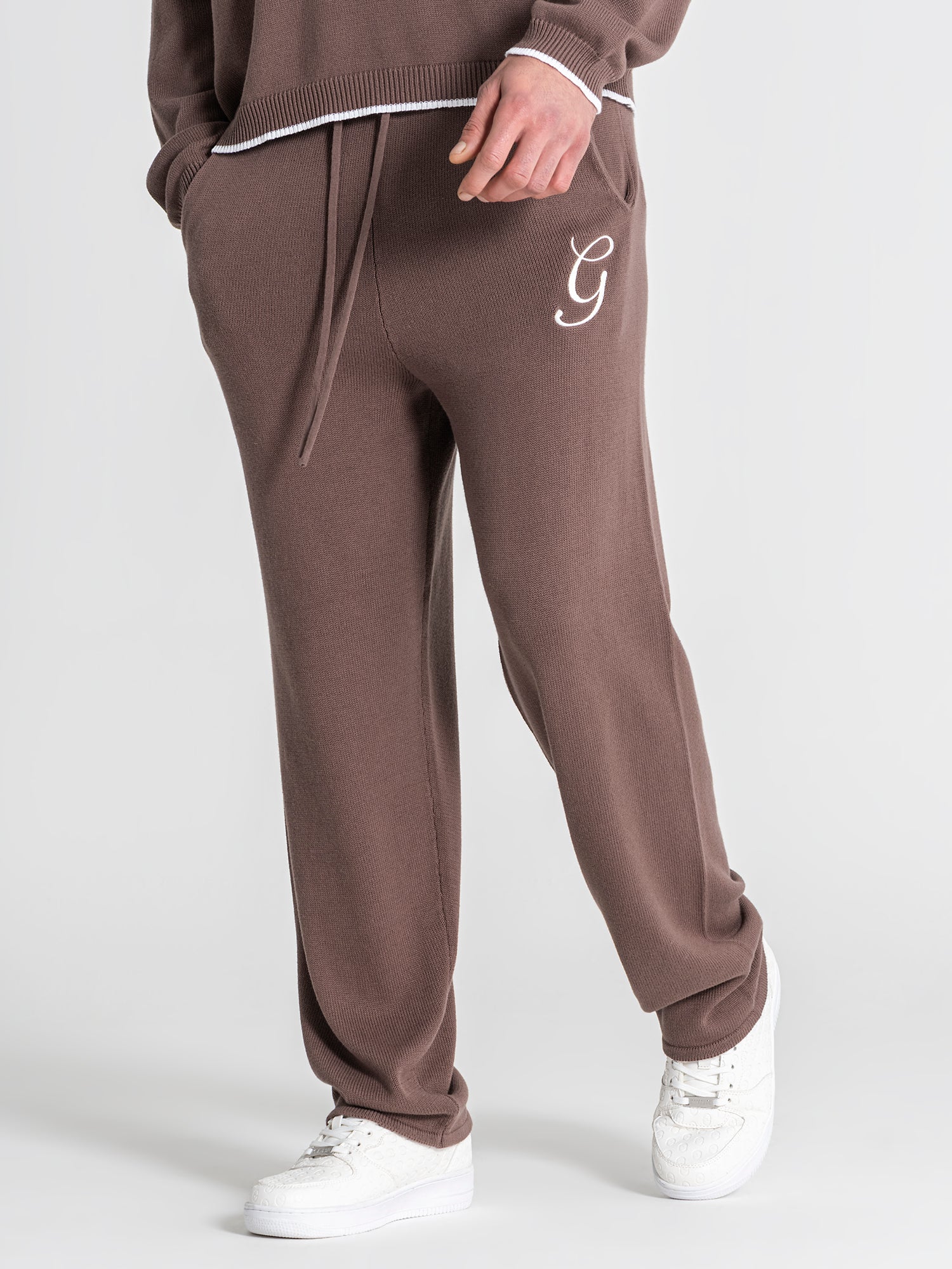 Brown G Knit Pants