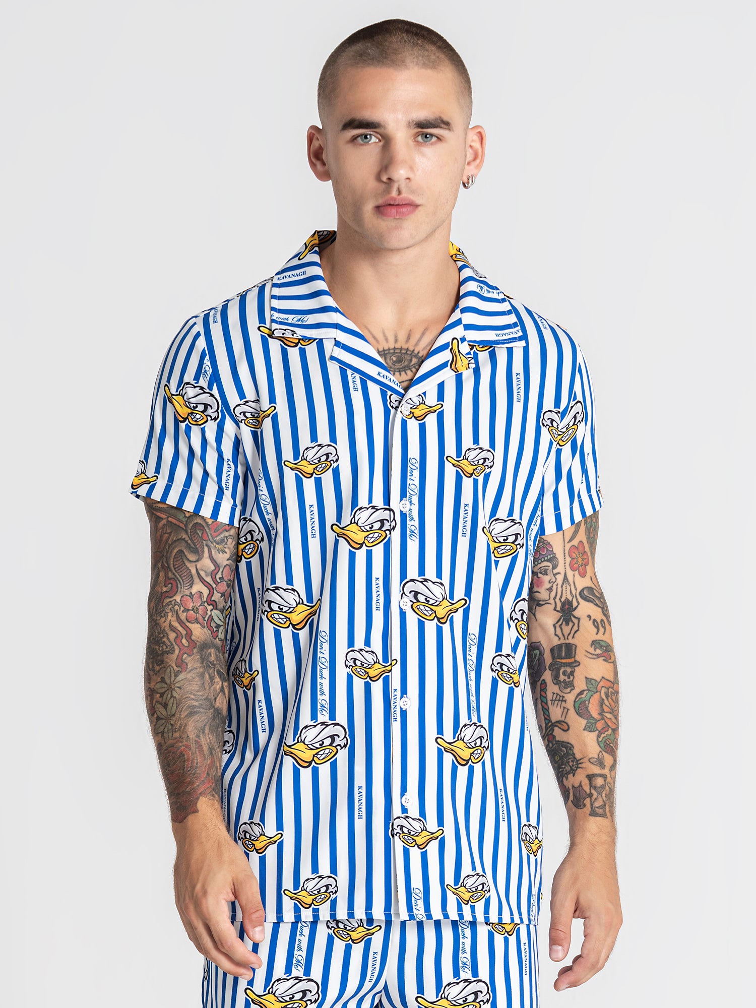 Blue Grumpy Duck Shirt