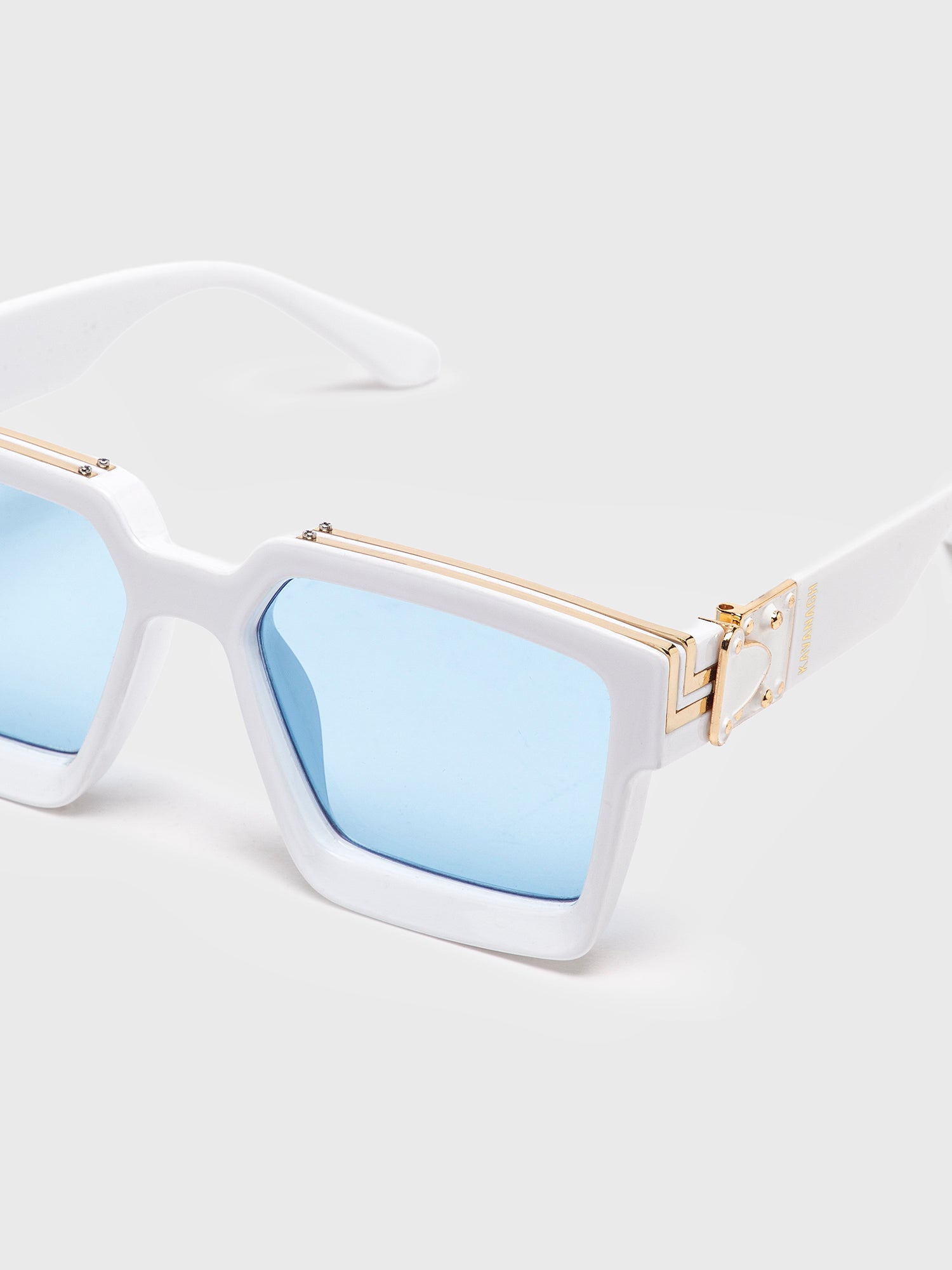 White Square Sunglasses