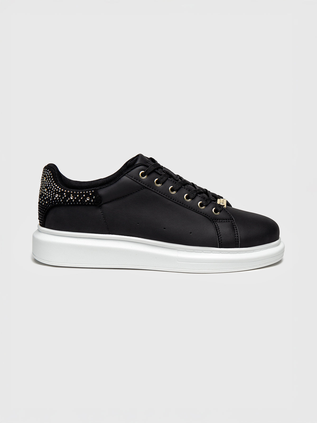 sneakers / Black Crystal Fade Sneakers