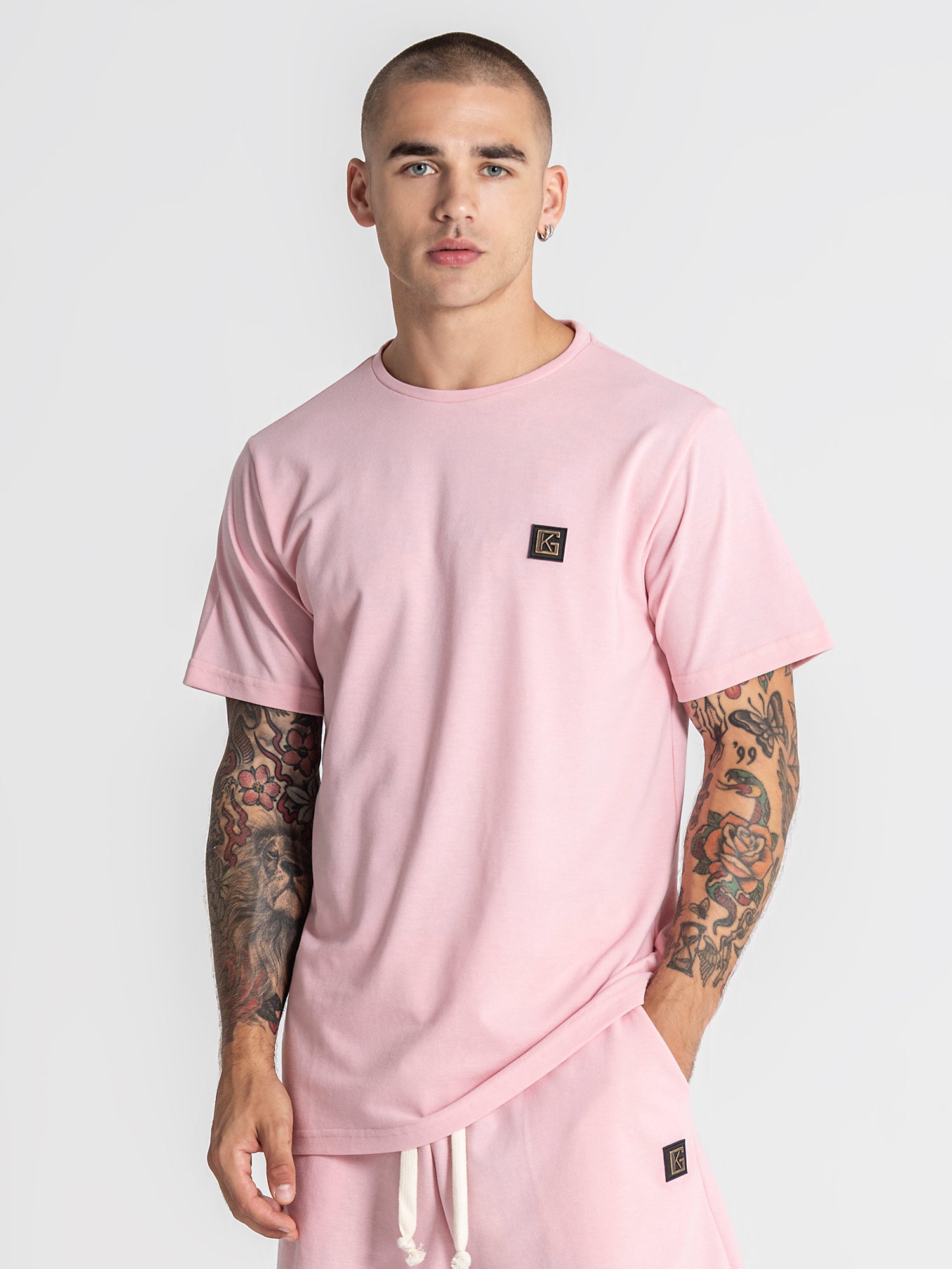 Light Pink Texture Tee