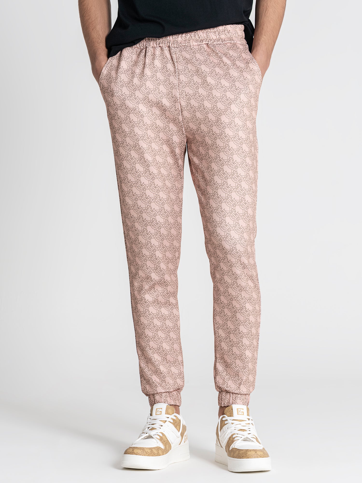 joggers / Beige GK Tape Joggers