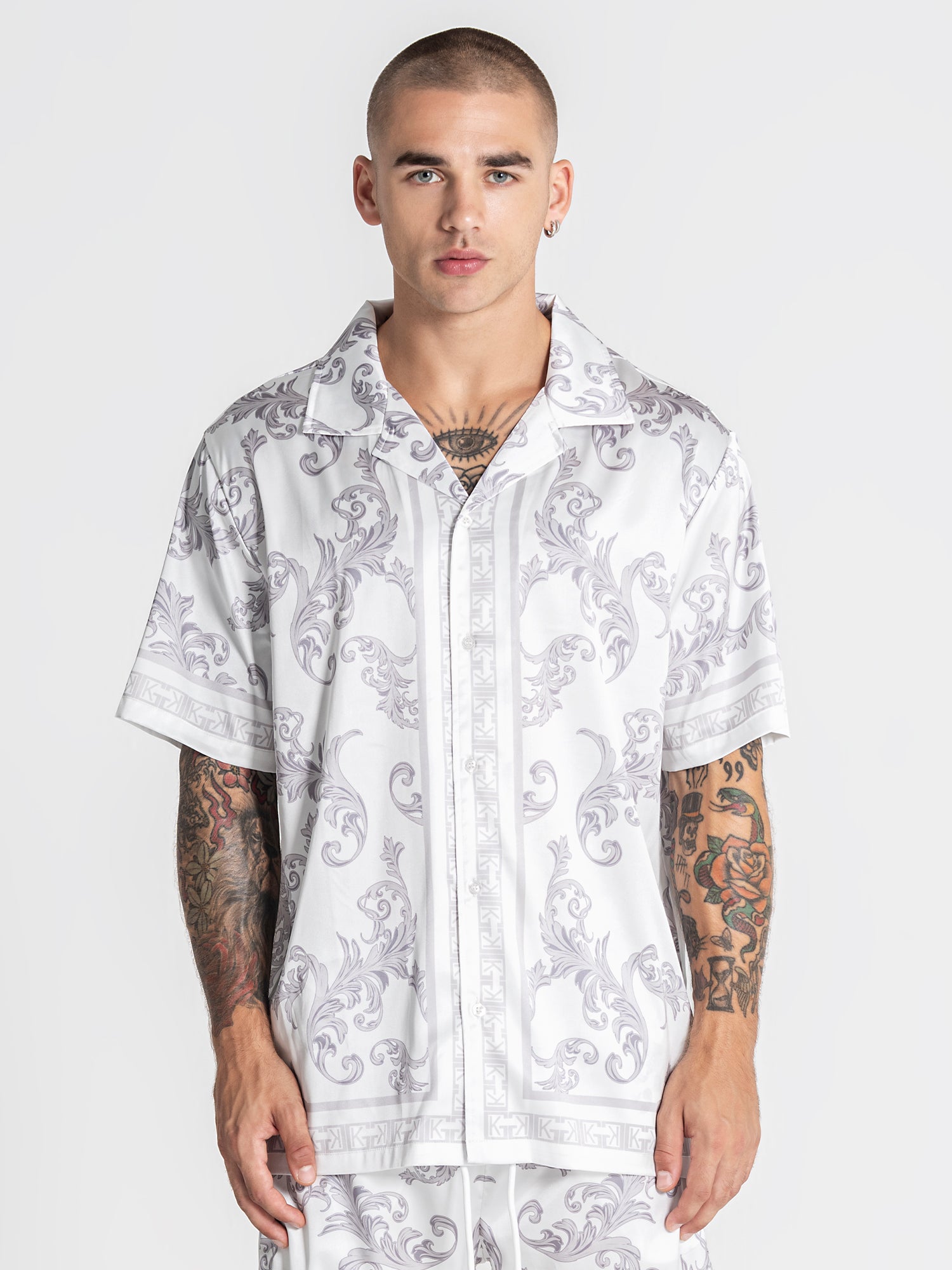 White Majestic Satin Shirt