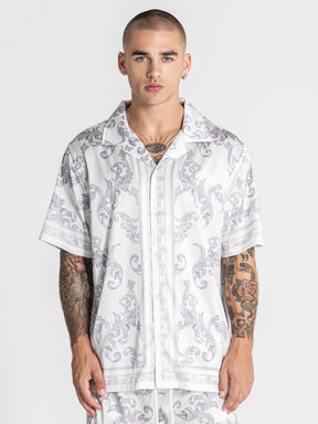 shirts / White Majestic Satin Shirt