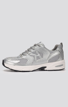 Silver Runner Sneakers