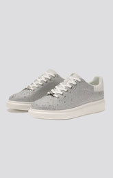Silver Luxe Upgrade Sneakers