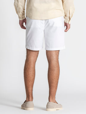 shorts / White GG Linen Shorts
