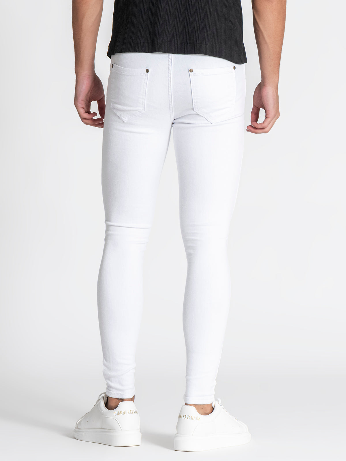 jeans / White Core Destroyed Jeans