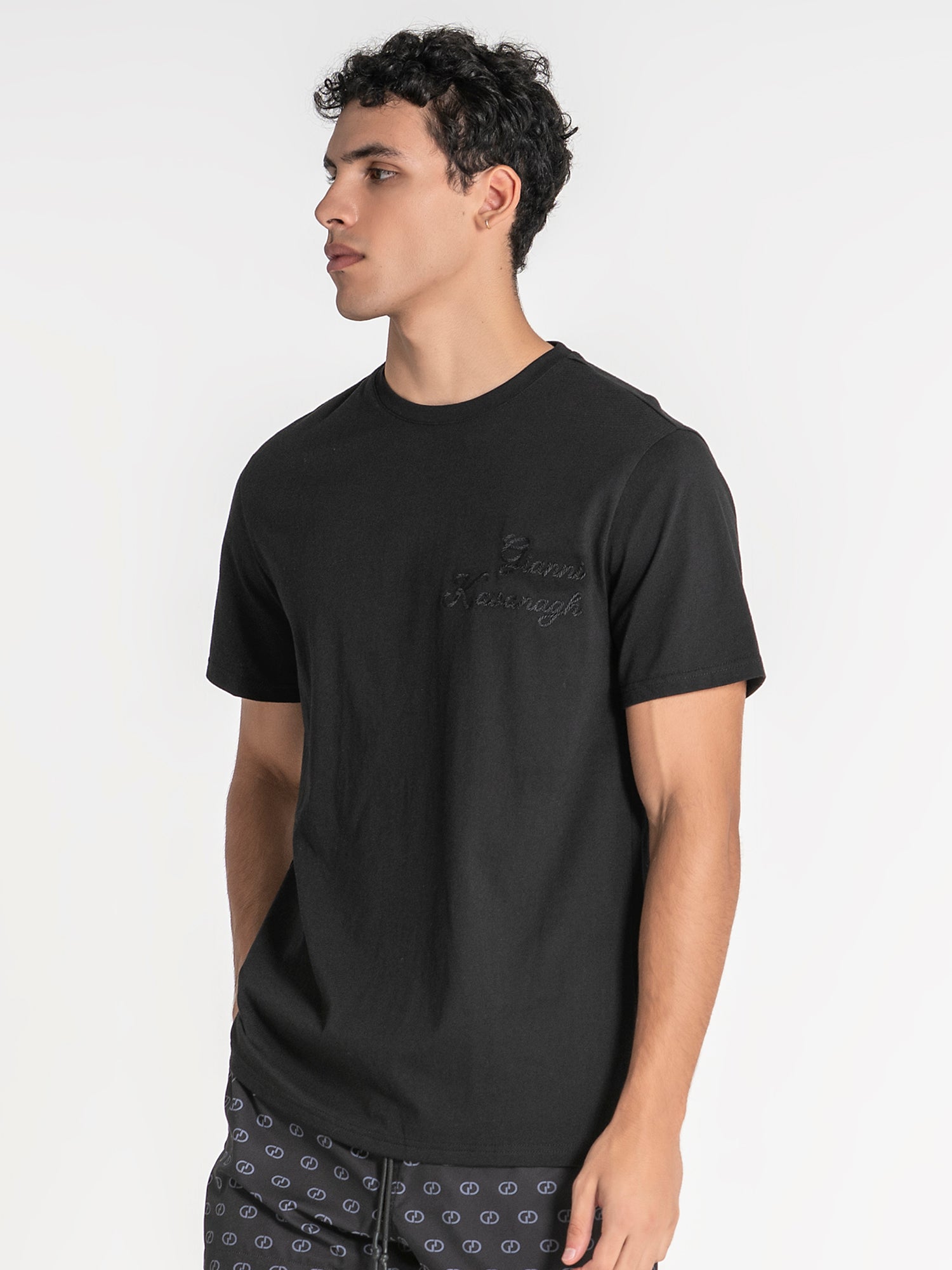 t-shirts / Black Handwritten Tee