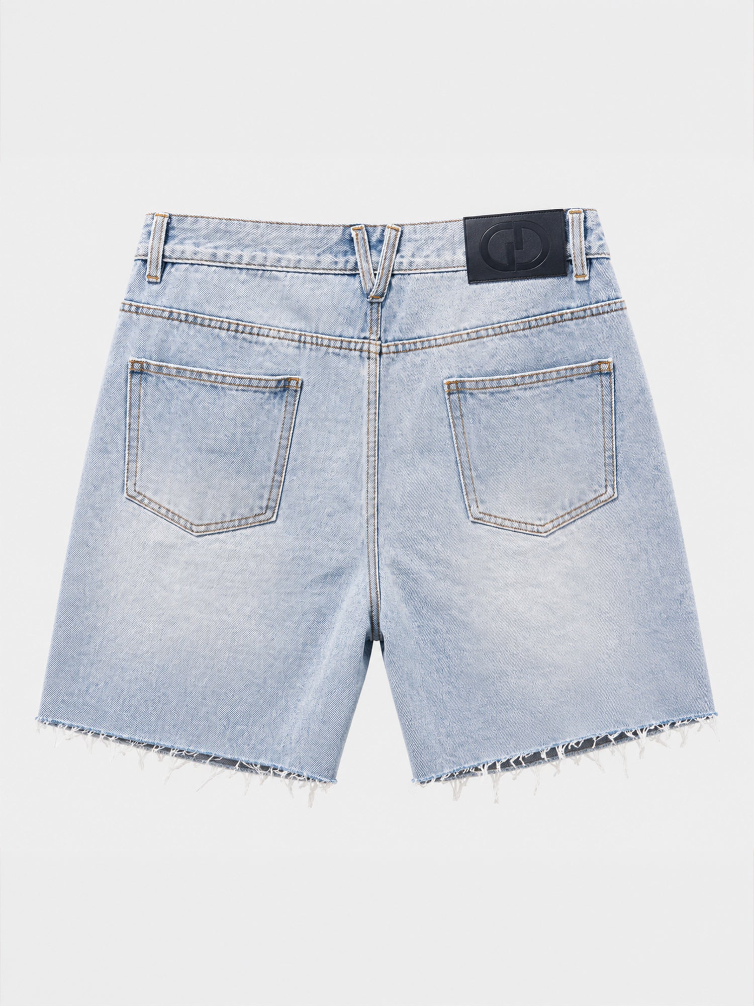 shorts / Light Pink Wash Denim Shorts