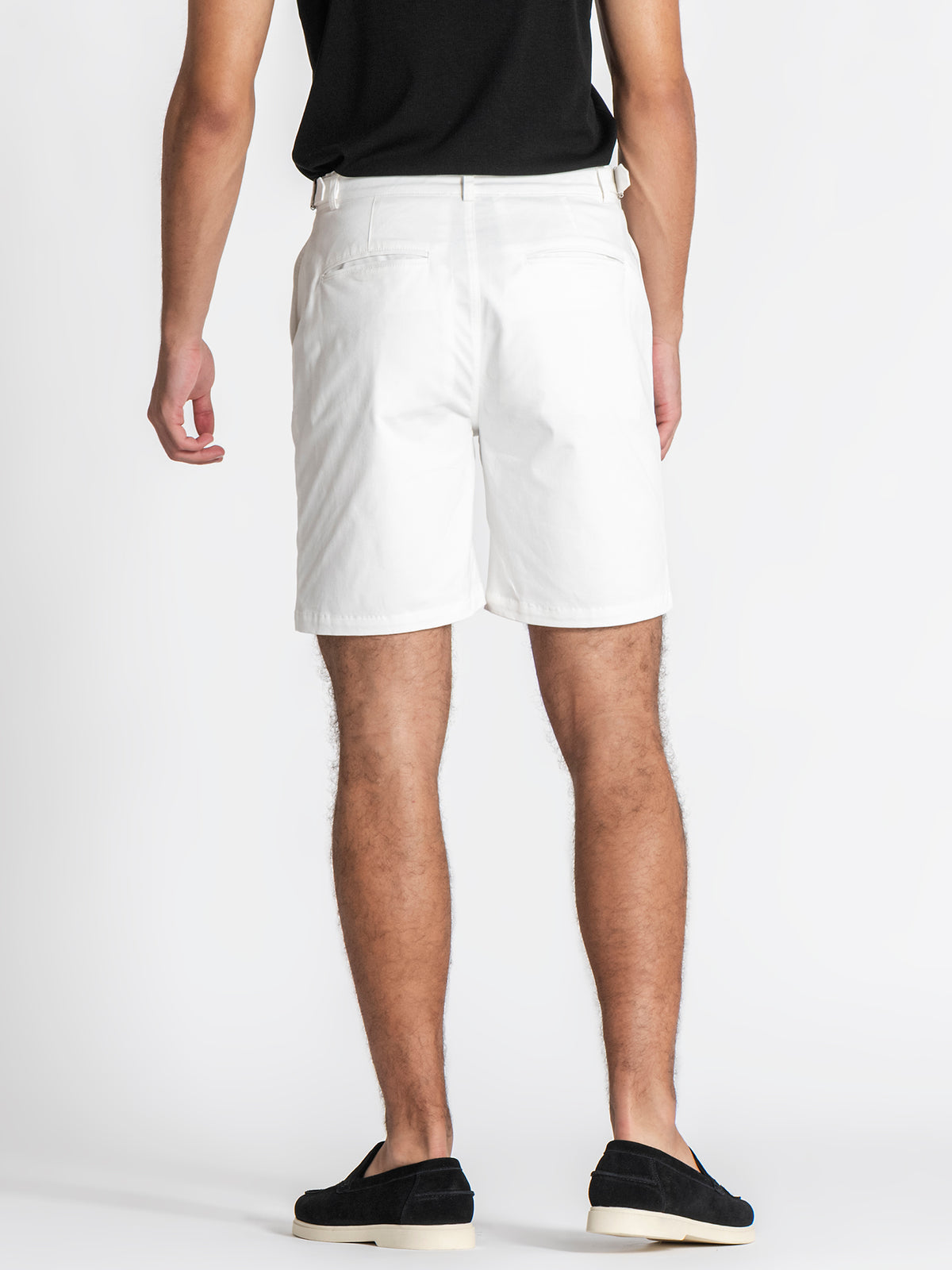 shorts / White Lock Chino Shorts