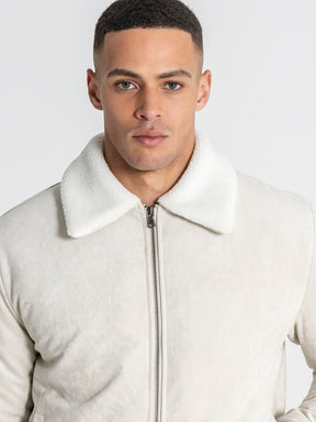 jackets / White Timeless Aviator Jacket