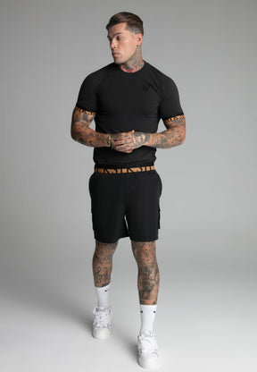 swimshorts / Black Cargo Swim Short