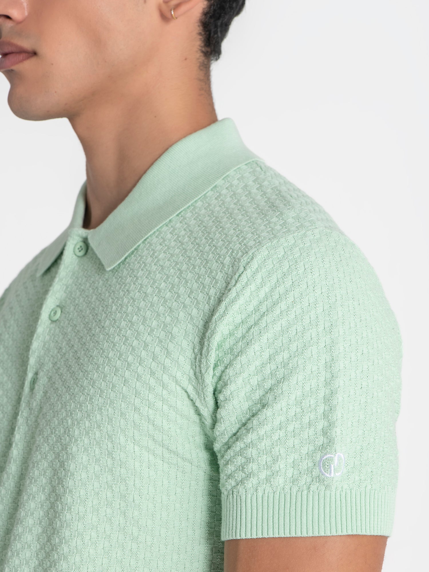 polos / Mint Pop Knit Polo