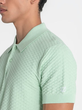 polos / Mint Pop Knit Polo