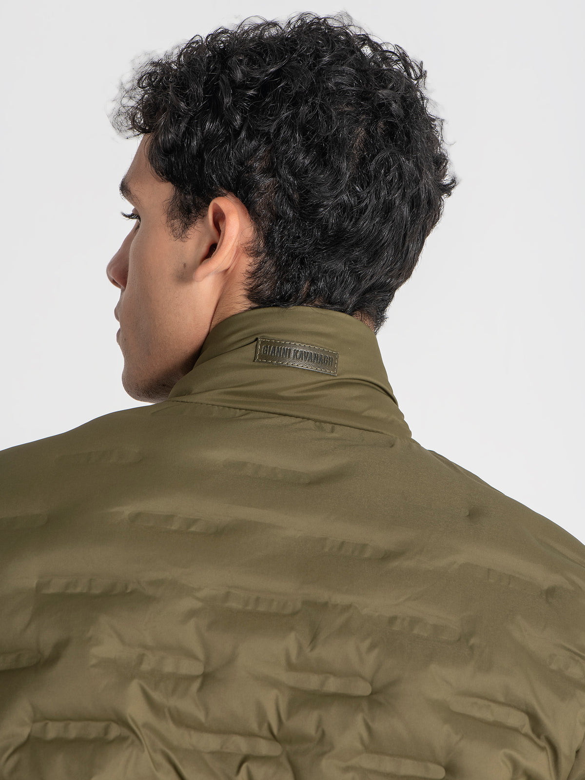 Casaco Puffer Verde Code