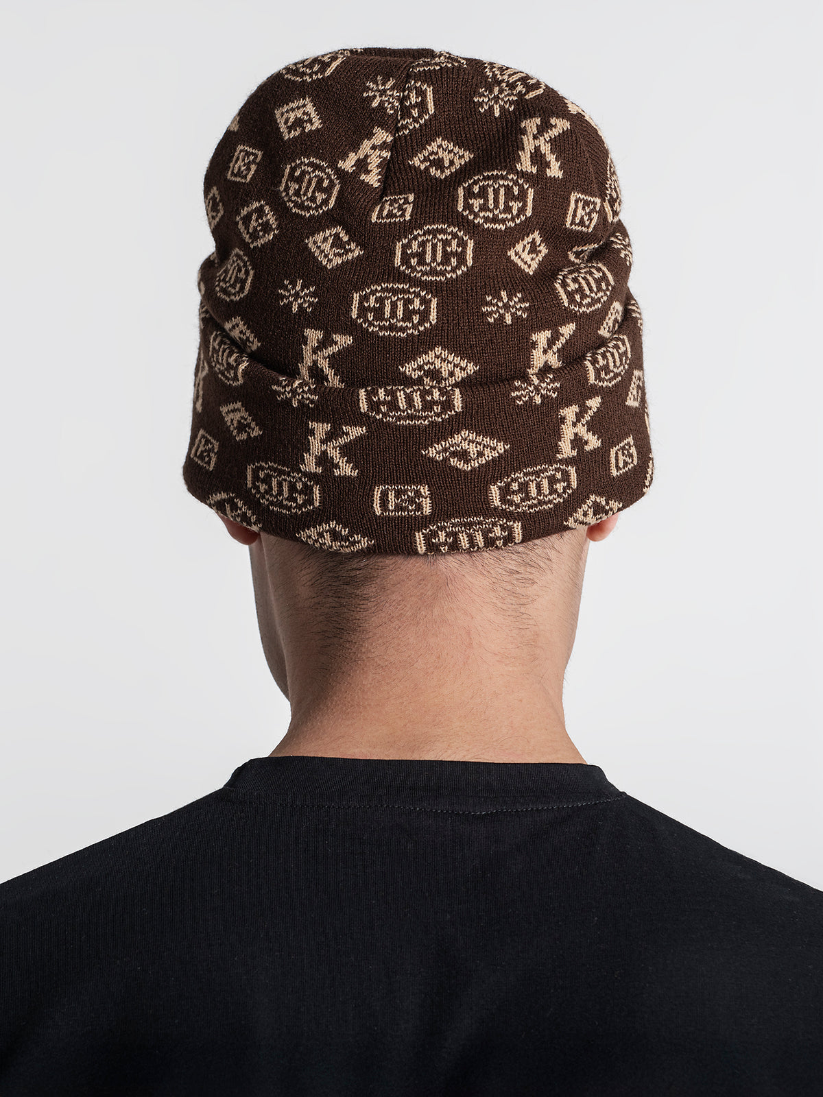 beanies / Brown Logomania Beanie