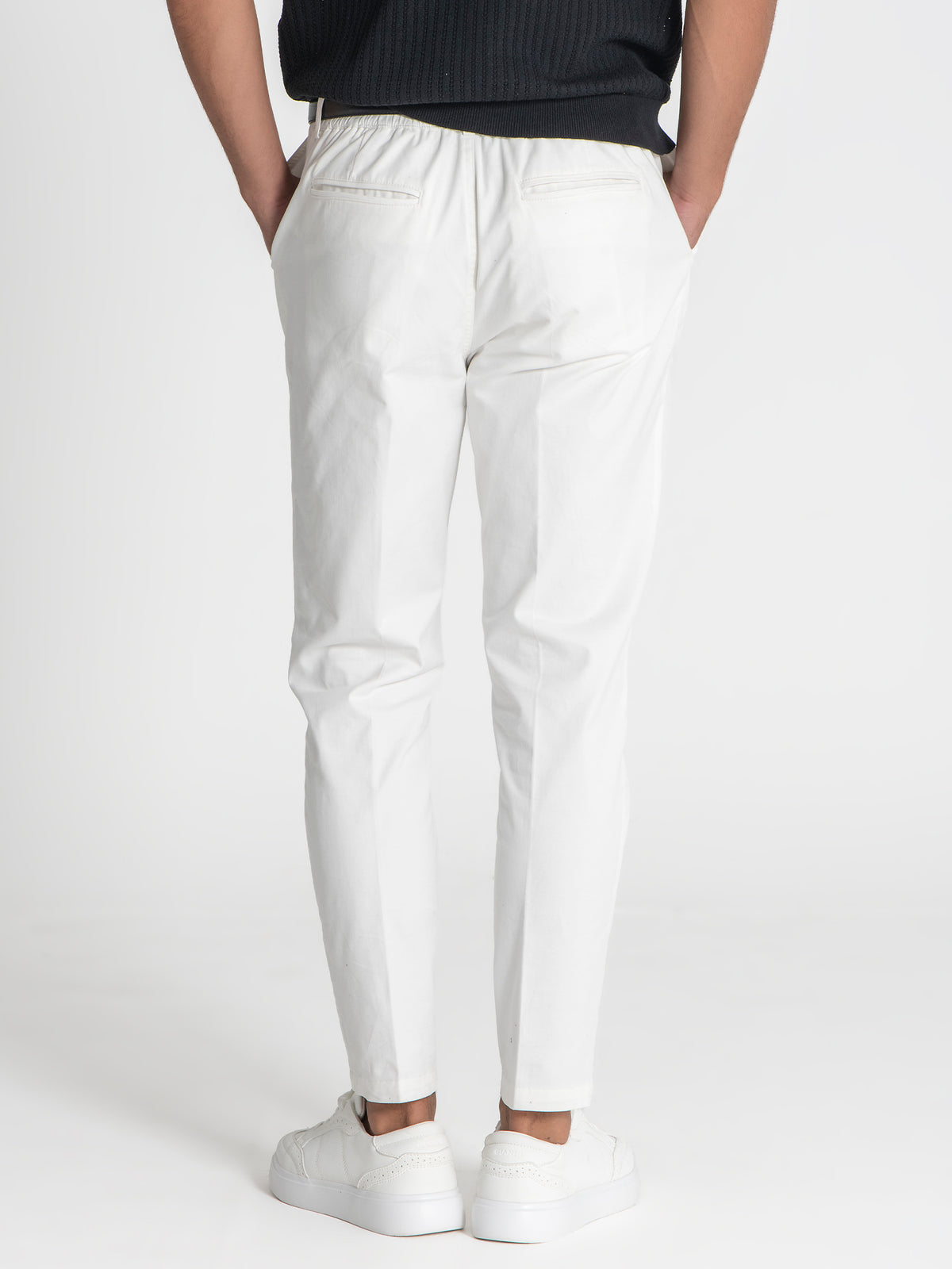 Calças Chino Brancas Elastic Chino
