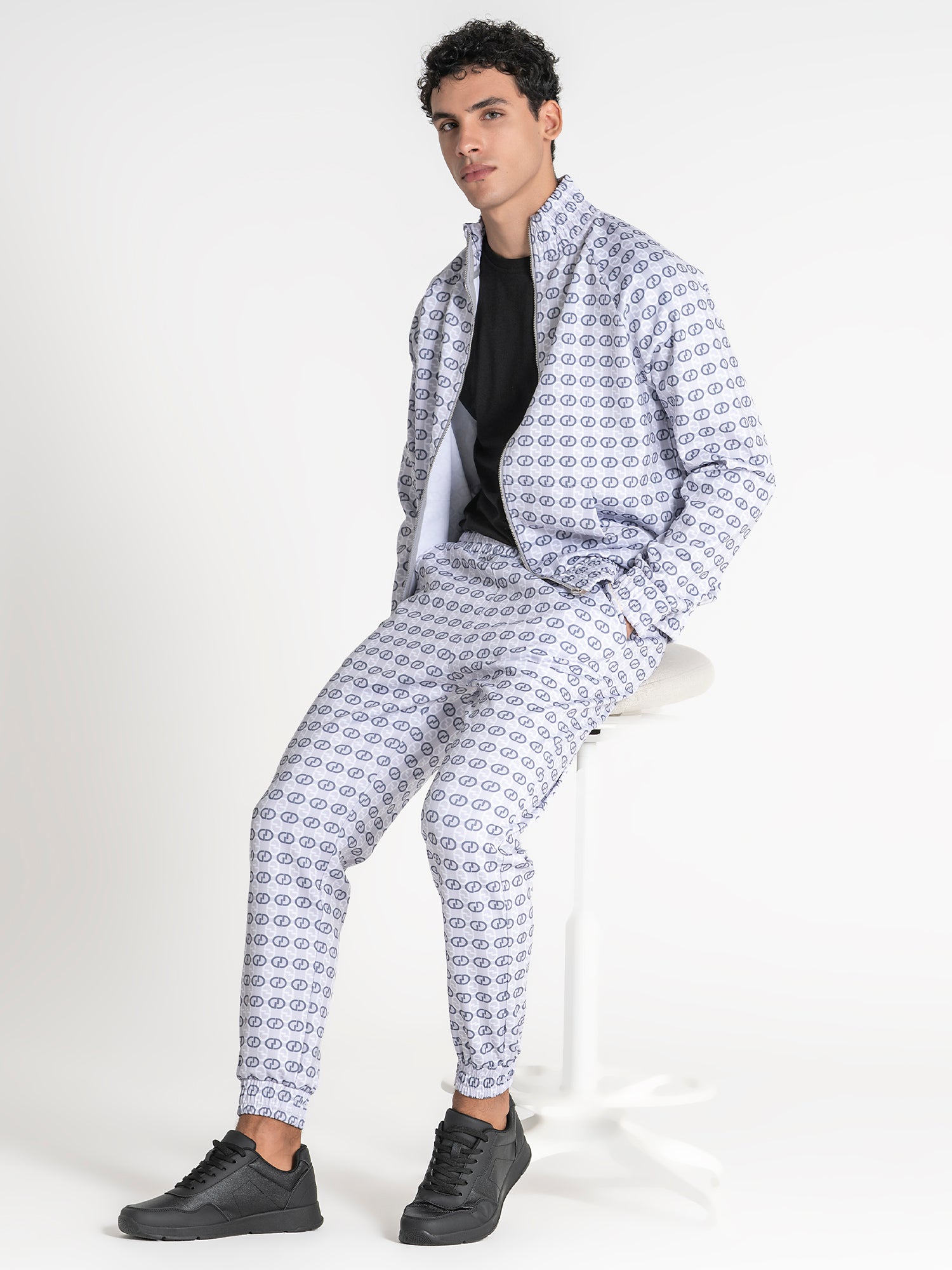 zip jackets / White GG Mania Zip Jacket