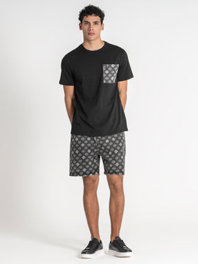 t-shirts / Black GG Pocket Tee