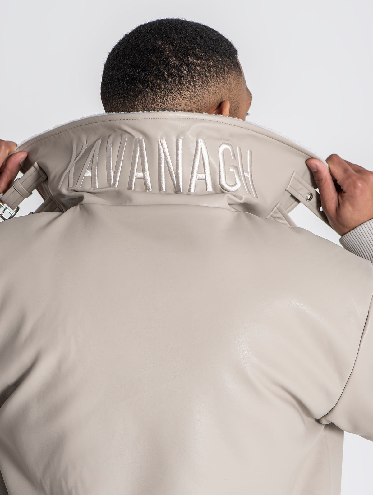 jackets / Grey Cocoon Sherpa Jacket