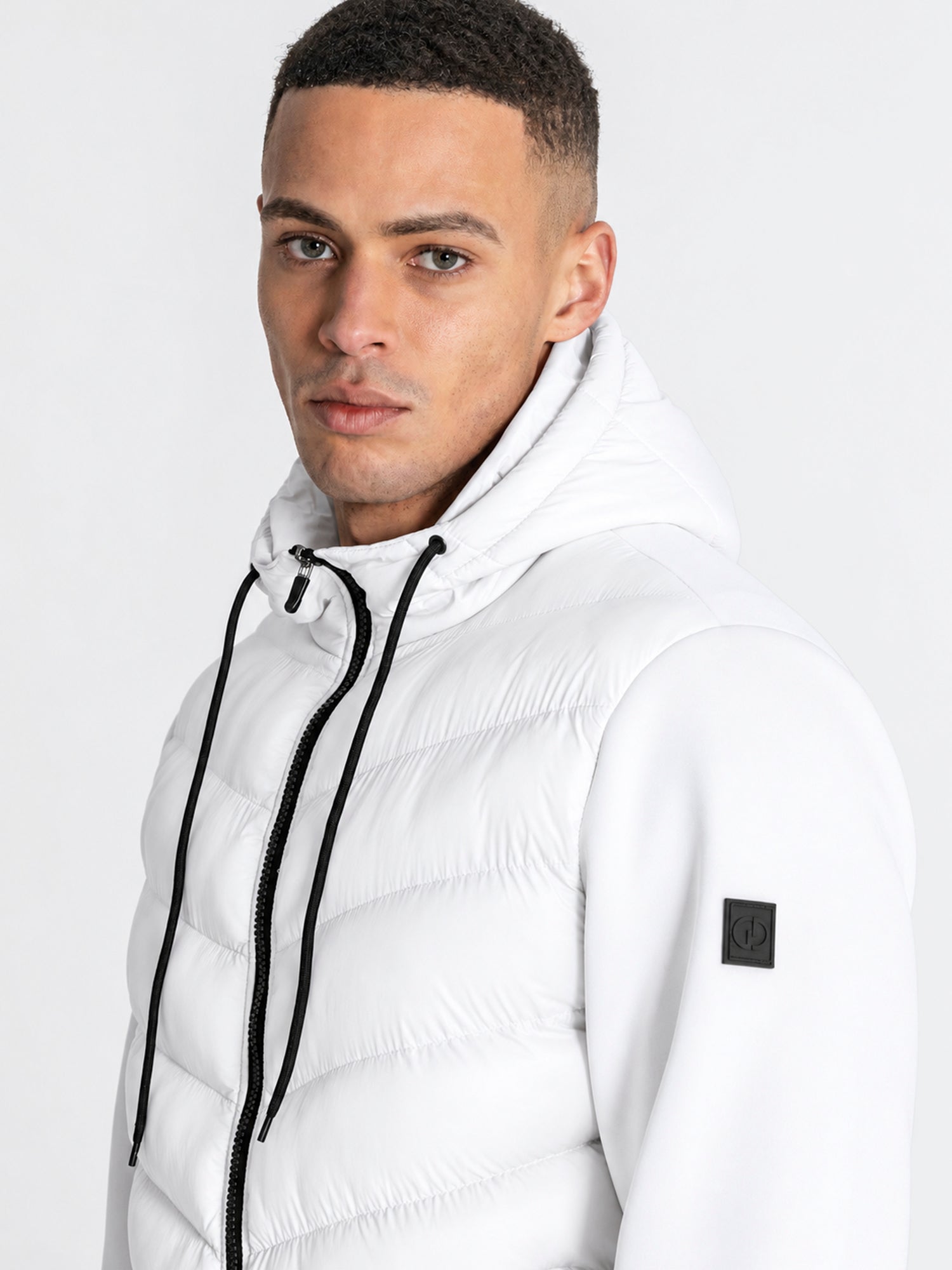 jackets / White Aero Hoodie Jacket