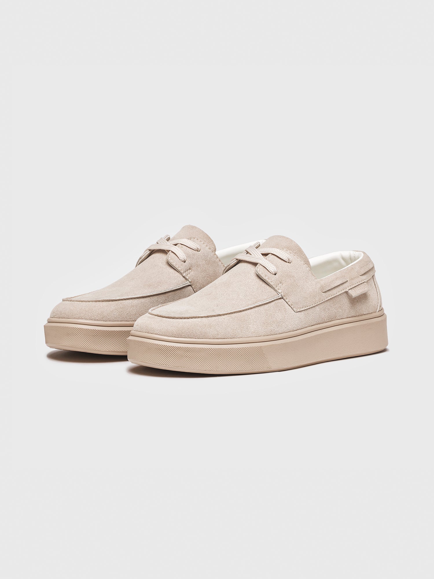 shoes / Beige Oxford Loafers