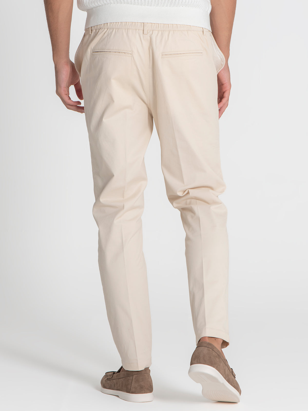 Calças Chino Camel Elastic Chino