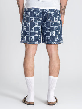 shorts / Light Blue Clone Denim Shorts