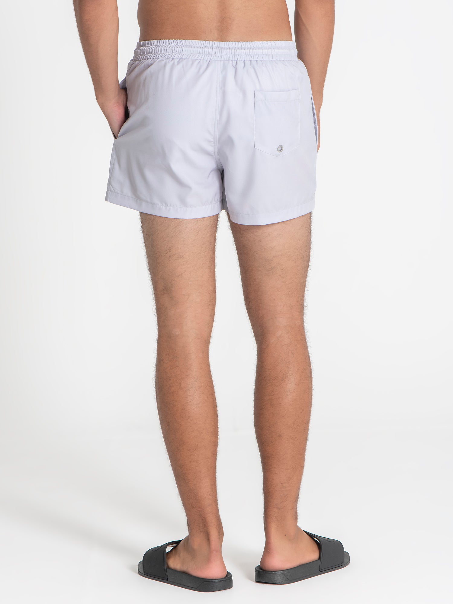 swimshorts / Grey Wide Swimshorts