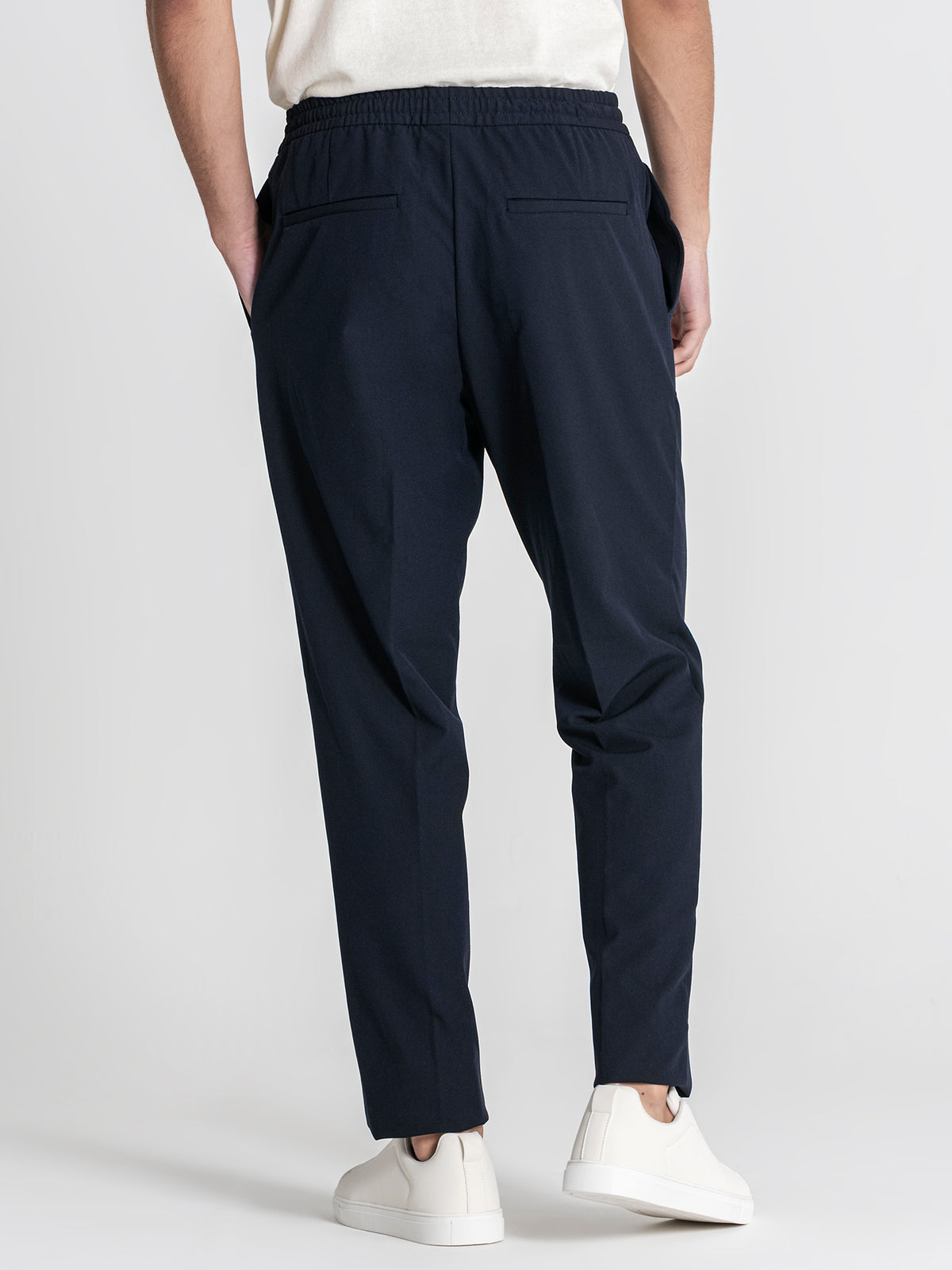 pants / Navy Blue Smart Pants