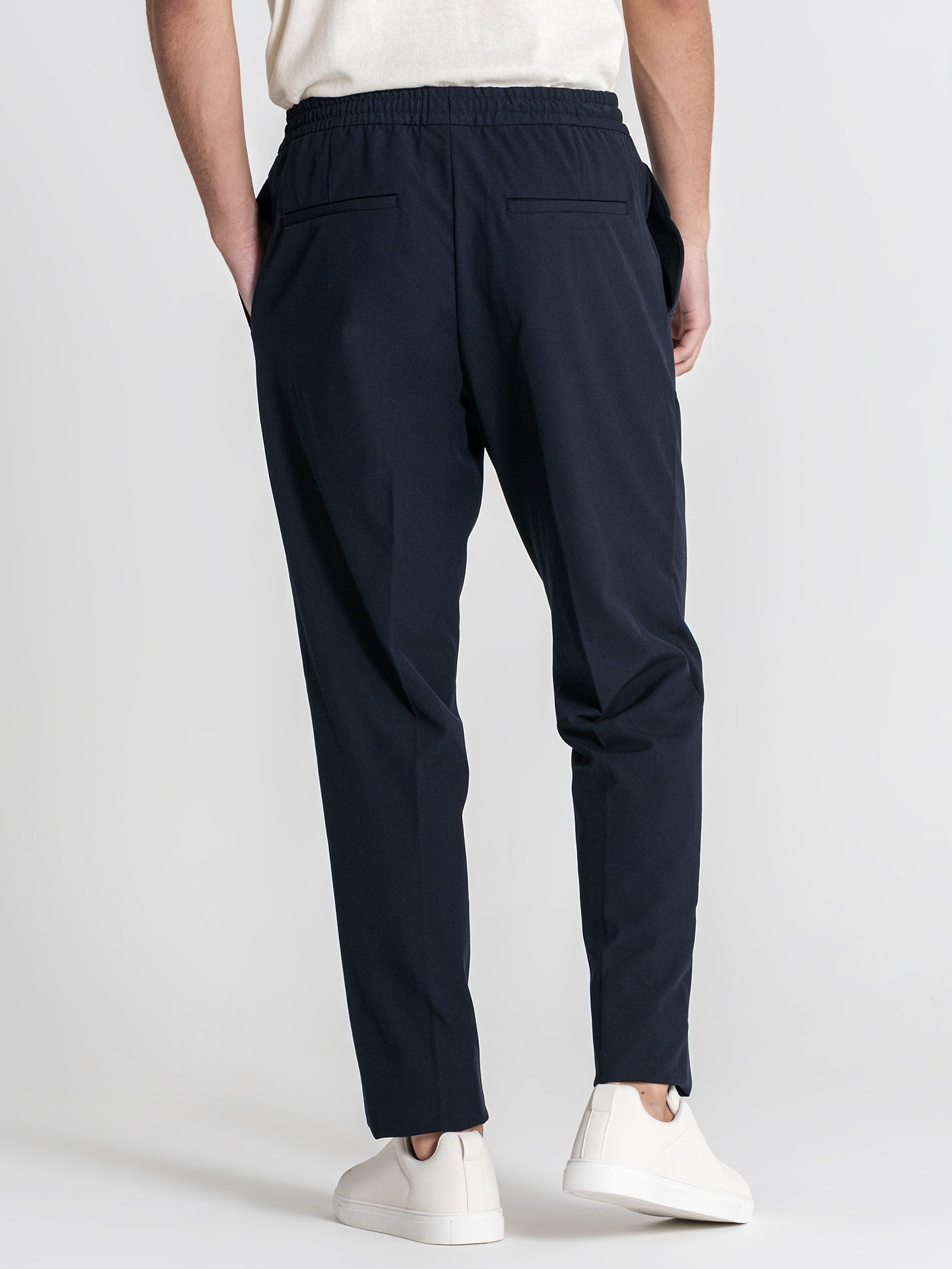 pants / Navy Blue Smart Pants