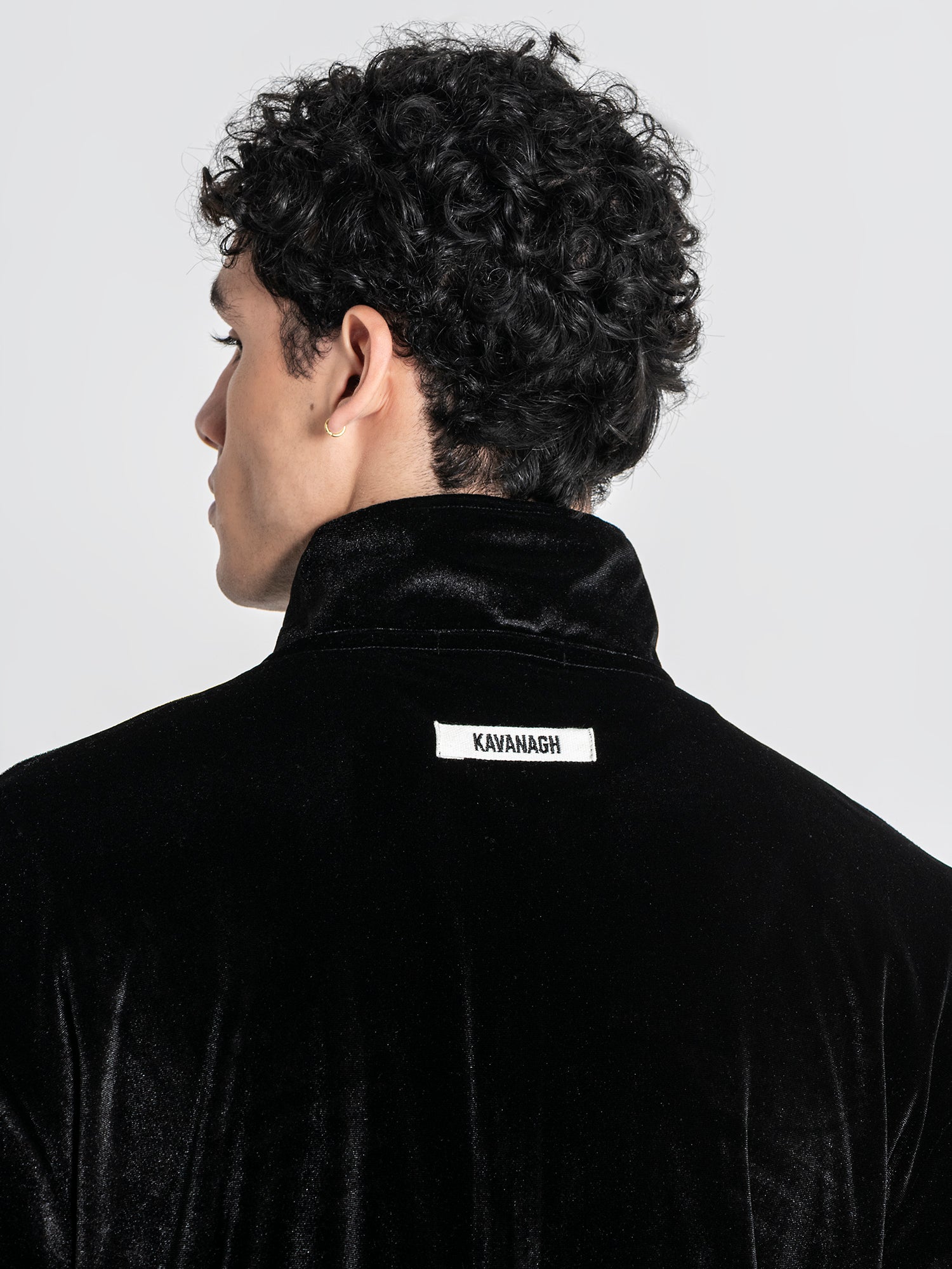 zip jackets / Black GK Tape Zip Jacket