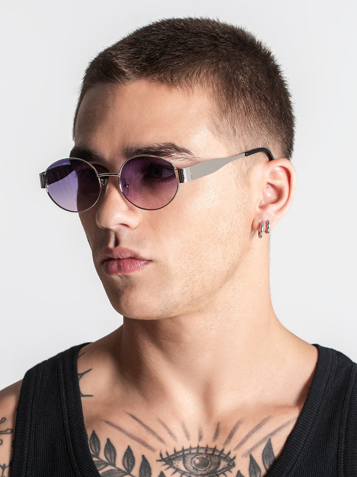sunglasses / Silver Gatsby Sunglasses
