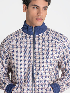 zip jackets / Blue GG Mania Zip Jacket