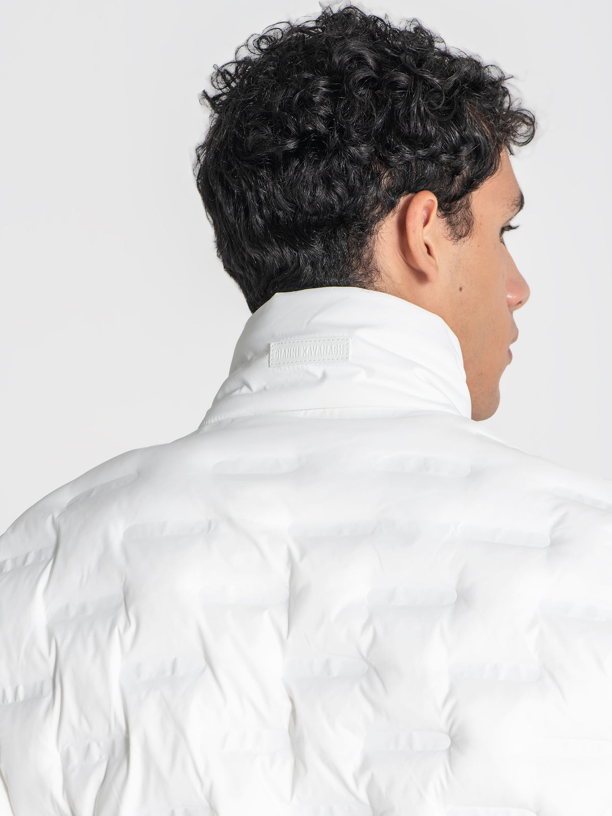 Casaco Puffer Branco Code