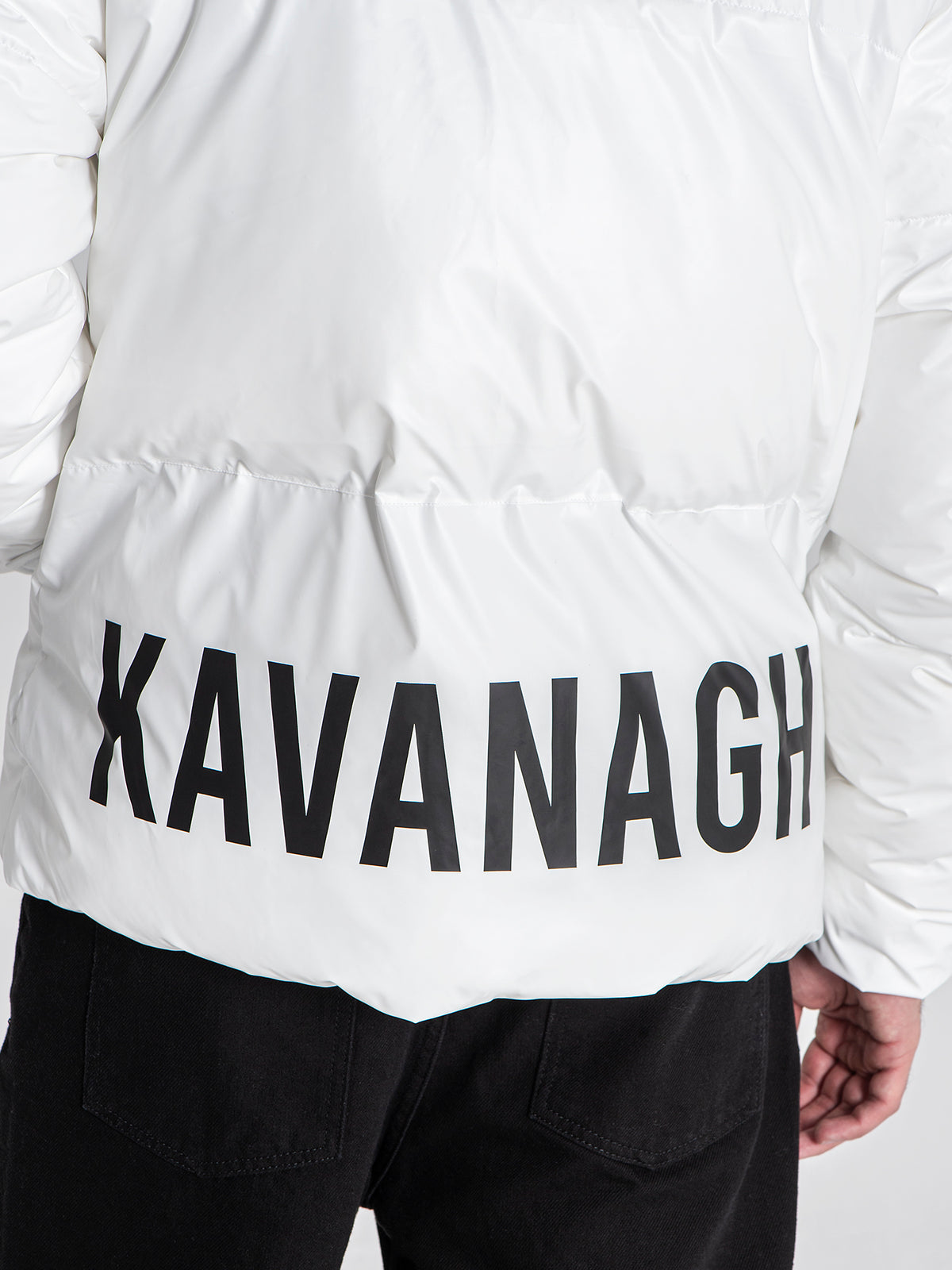 puffers / White Statement Puffer Jacket
