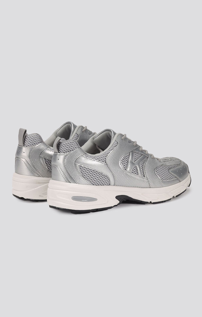 Silver Runner Sneakers