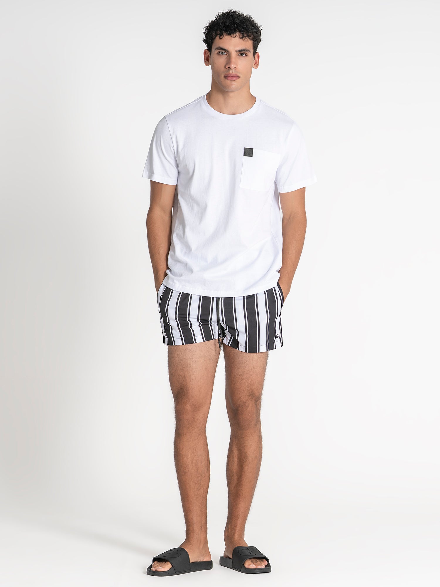 t-shirts / White Pocket Tee