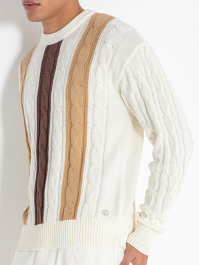 sweats / Beige Triple Sweater