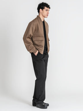 bombers / Taupe Soft Core Bomber Jacket