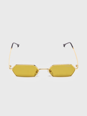 sunglasses / Green Geometric Sunglasses
