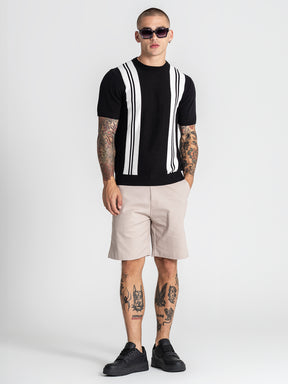 t-shirts / Black Tower Knit Tee