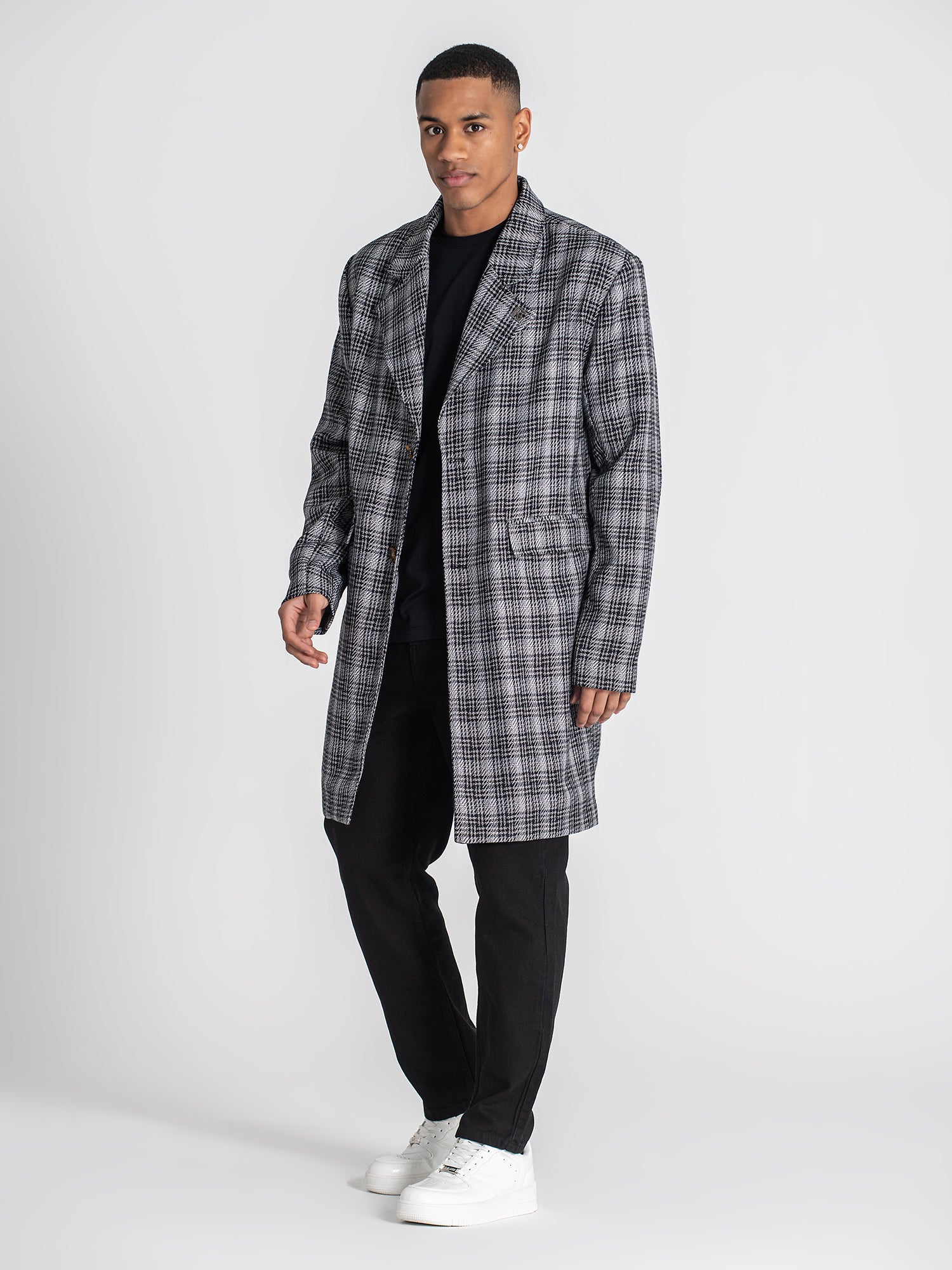 overcoats / Multicolor Oxford Coat