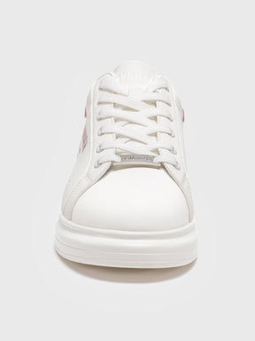 sneakers / Red Statement Sneakers