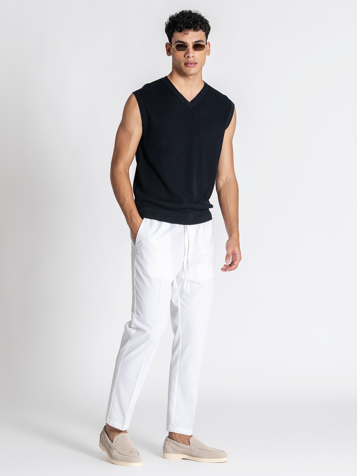 tank tops / Navy Blue GG Tanktop