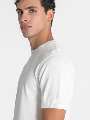 t-shirts / White Essential Knit Tee